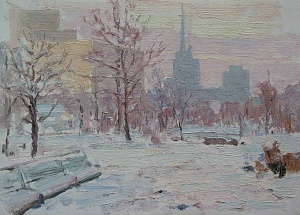  — "Парк взимку", 1960-ті