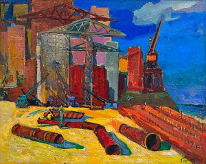 «На Каневской ГРЕС», 1976