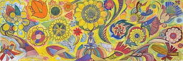 Ескіз мозаїки, 1960-і