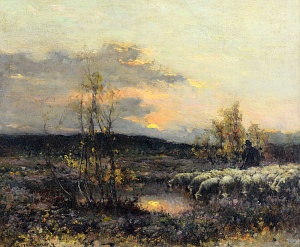  — «На заході сонця», 1920-і