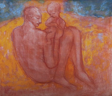 "Батько з дитиною", 1991
