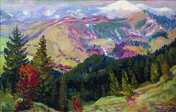 "Гірський пейзаж", 1960-і