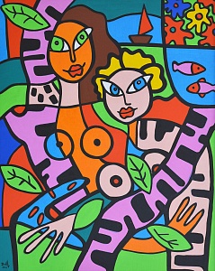 «Розовые березы», 2016