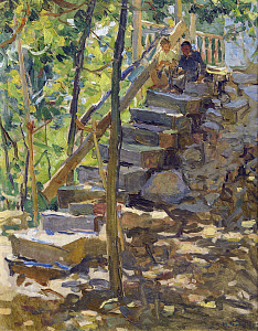 «Армянский дворик», 1950-е