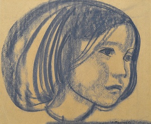 «Голова дівчинки», 1962
