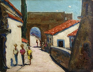  — "Вулиця у м. Таско. Мехіко", 1970