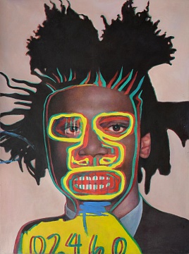 “Жан-Мішель Баскія. Подвійний портрет” із серії “Подвійний портрет художника”, 2011