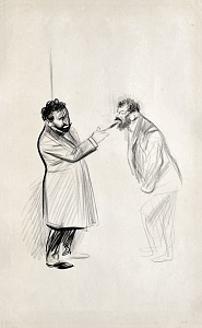 «Запалена сигара», близько 1899 року