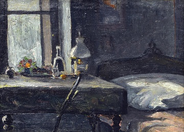 “Кімната художника М. Бурачека у м. Краків”, 1907
