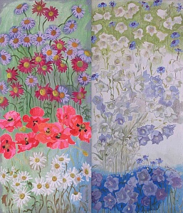  — "Ромашки та маки", "Дзвіночки та волошки", 1990