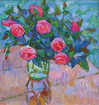 «Розовые розы», 1980-е гг.