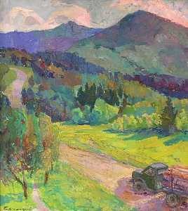 «Солнечный день в Карпатах», 1970-е гг.