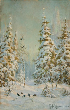 "Зимовий ліс", 1910