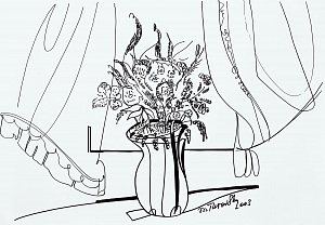 «Квіти на столі», 2003