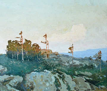 «Сосни на скелях» із серії «Подорож Італією», 1910-і