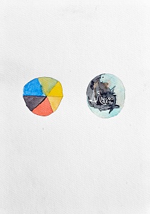  — «Дякую» із серії «З методфонду нескінченного натюрморту» (експлікація до кераміки), 2023