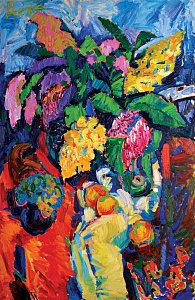 «Натюрморт з бузком», 2007
