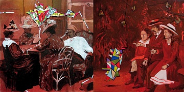 Парні роботи «Сім'я і образ», «Рахманінов в маєтку Ігнатова», 2011