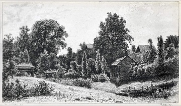 «Задвір’я», 1886