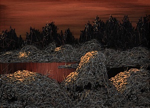  — «Зимовий вечір», 1990