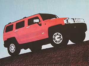 Hummer, из серии «Автопортерты», 2008