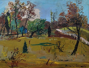 «Пейзаж. Лонг Айленд», 1940-і