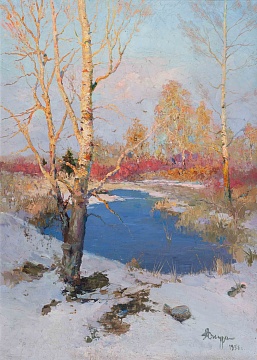«Весенний пейзаж», 1958