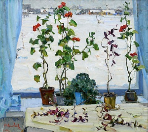  — «Зимове вікно», 1987