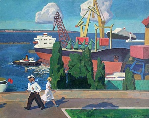  — "Одеський морський порт", 1976