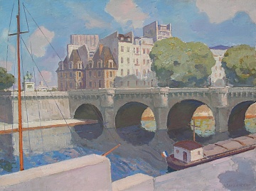 Париж. Новый мост, 1980-е гг.