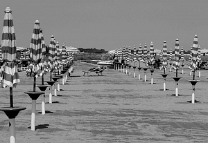 «Man with Umbrellas», 2008