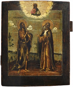 Іван Предтеча і пророк Ілля у пред-стоянні перед Господом Всемогутнім