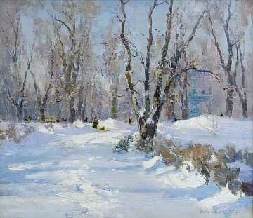 «Парк взимку», 1958