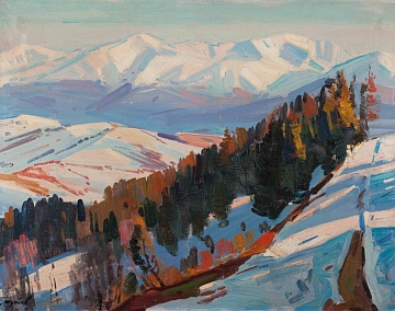 «Зимний пейзаж», 1970-е