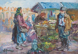 «На рынке», 1930-е