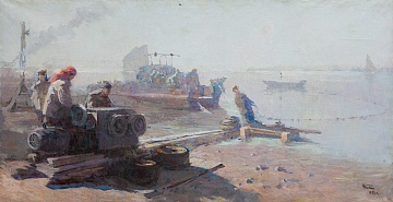 «Волжские рыбаки», 1956