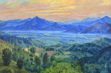 «Долина ріки (Хустська долина)», 1961