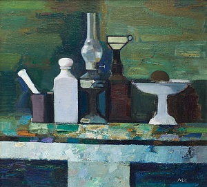 Натюрморт с лампой, 2005