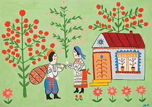 «Кум приньос картоплі кумі а вона вигнала його», 1981