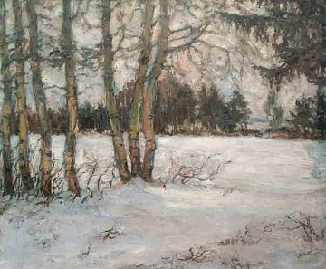 "Зимовий день", 1917