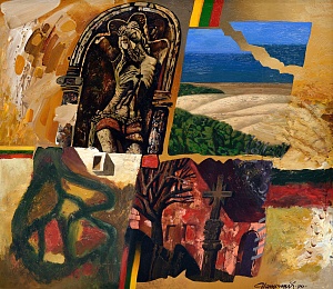 «Поштівка з Литви», 1990