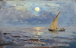 «Краєвид з вітрильником», рубіж ХІХ – ХХ ст.