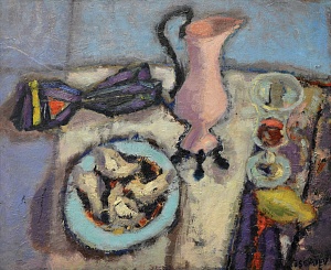 «Натюрморт з устрицями», 1930-і