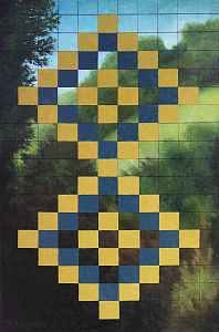 Юг, из серии «Ромбы. Воспоминания Сотников », 2009