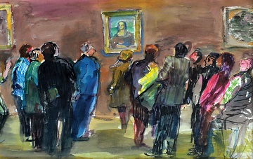 «В Луврі», 1976