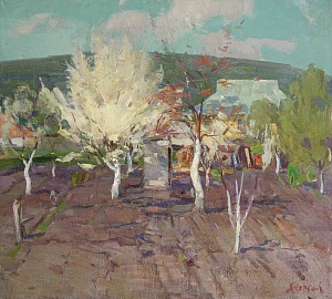  — "У саду в Седневі", 1970-і