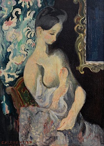 «Модель в інтер’єрі», 1945