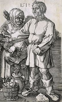 «Селянська пара на базарі», 1512